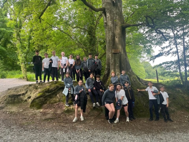 A trip to Knockma Hill on Tuesday for the 5th and 6th class children to mark the upcoming end of the 25/26 school year.